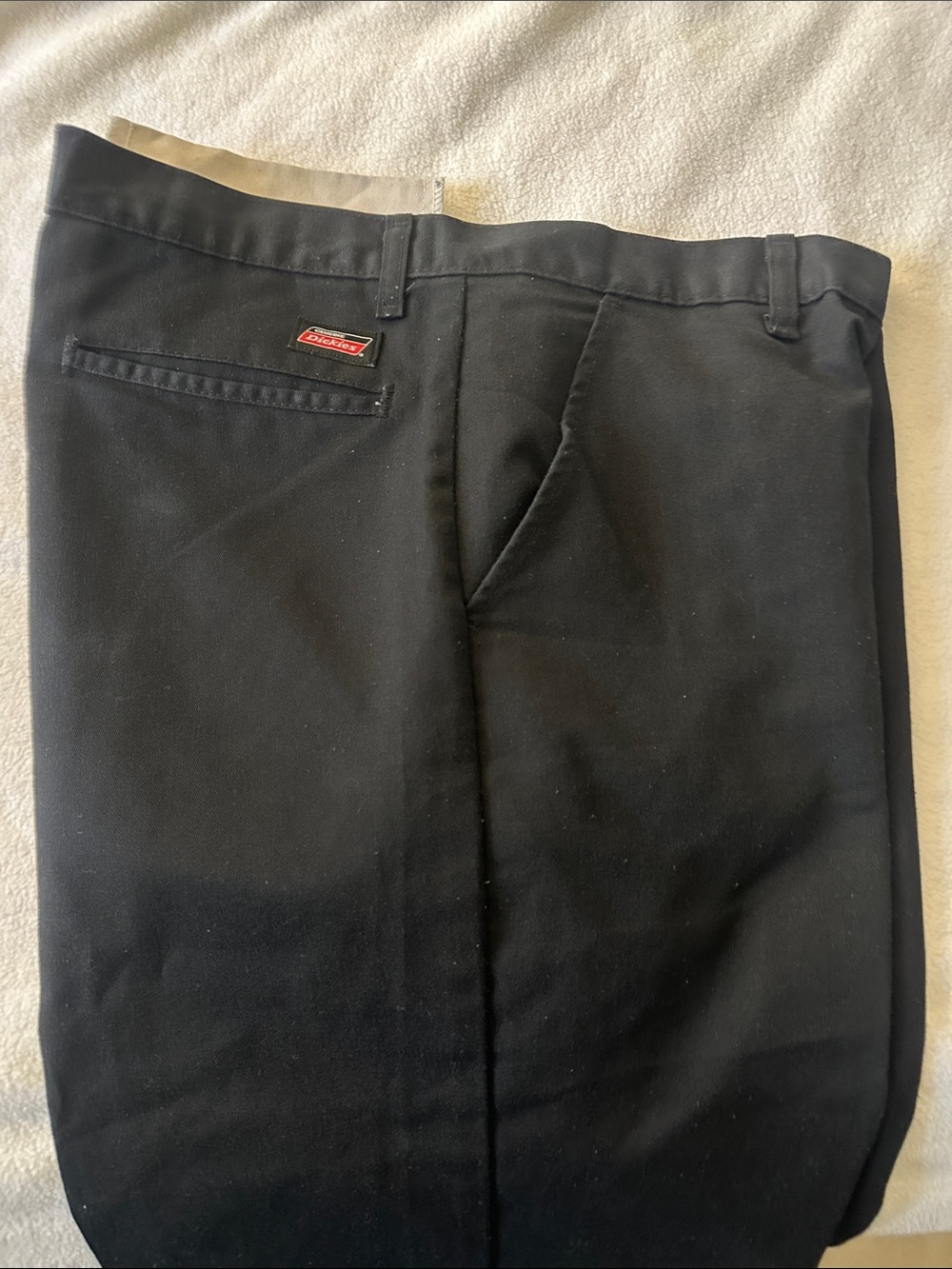 Dickies Men’s Black Work Chinos - Straight Fit